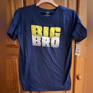 Carter's Blue and Yellow 'Big Bro' T-Shirt